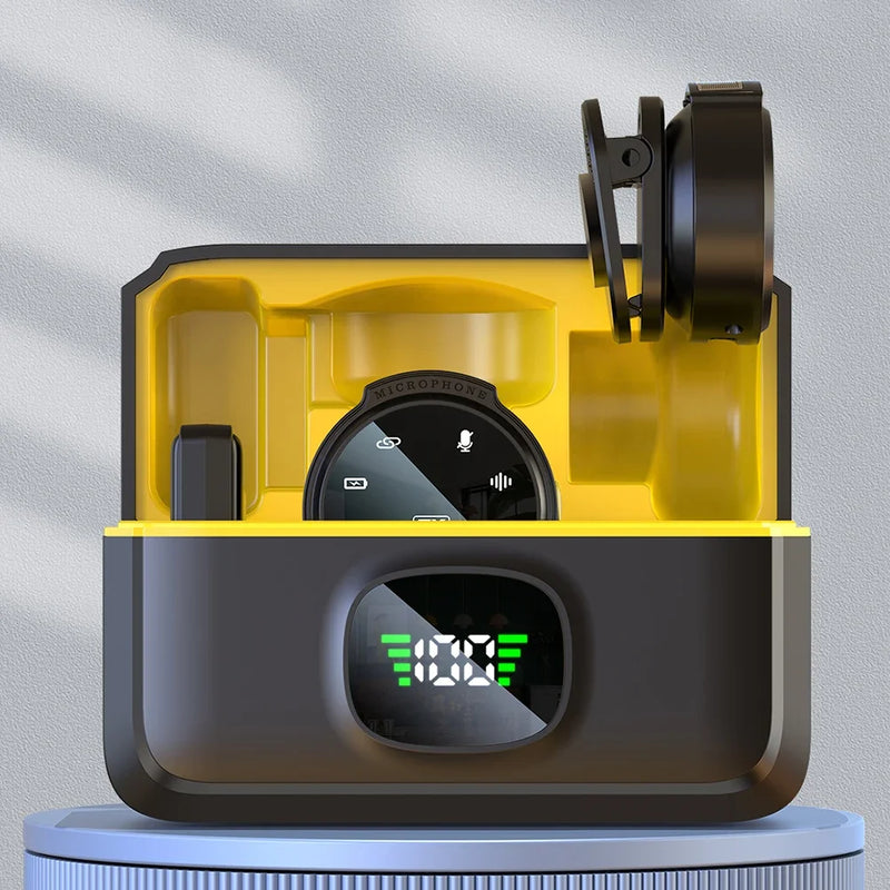 Xiaomi J6 Microfone De Lapela duplo Sem Fio iphone ios/android tipo-c