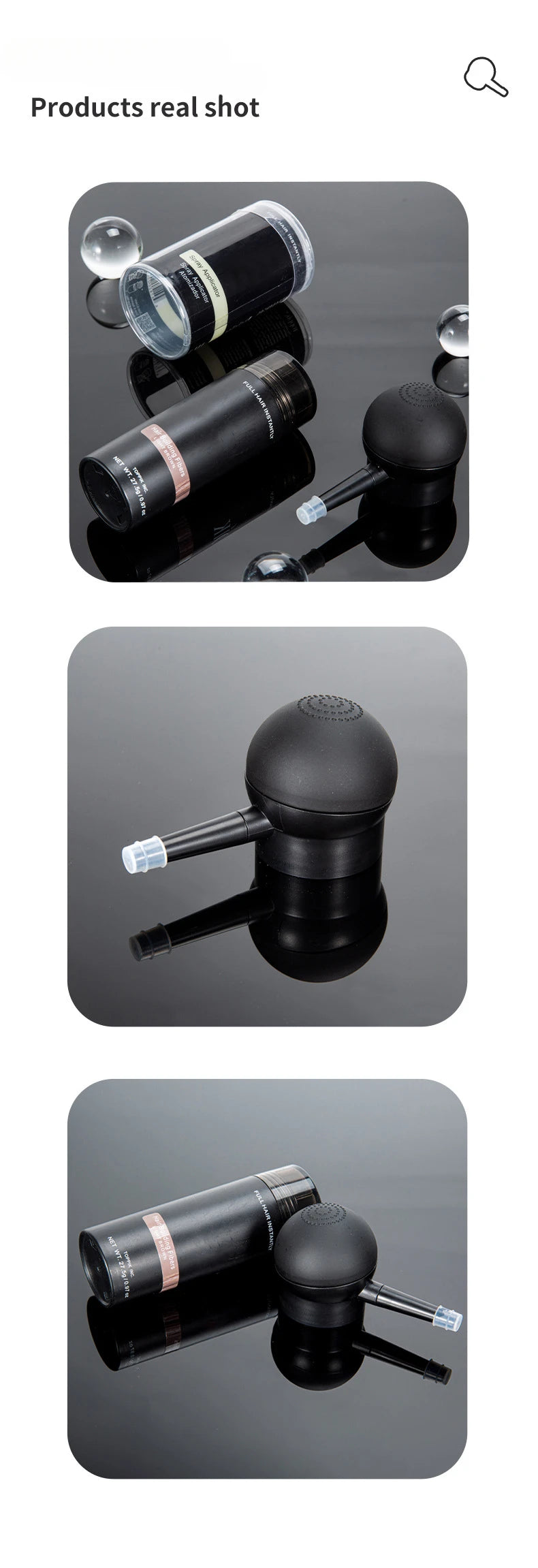 HairFiber Pro – Fibras de Cabelo com Queratina 27,5g